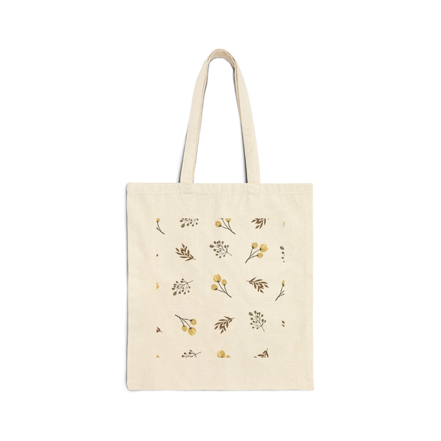 Botanical Cotton Tote Bag