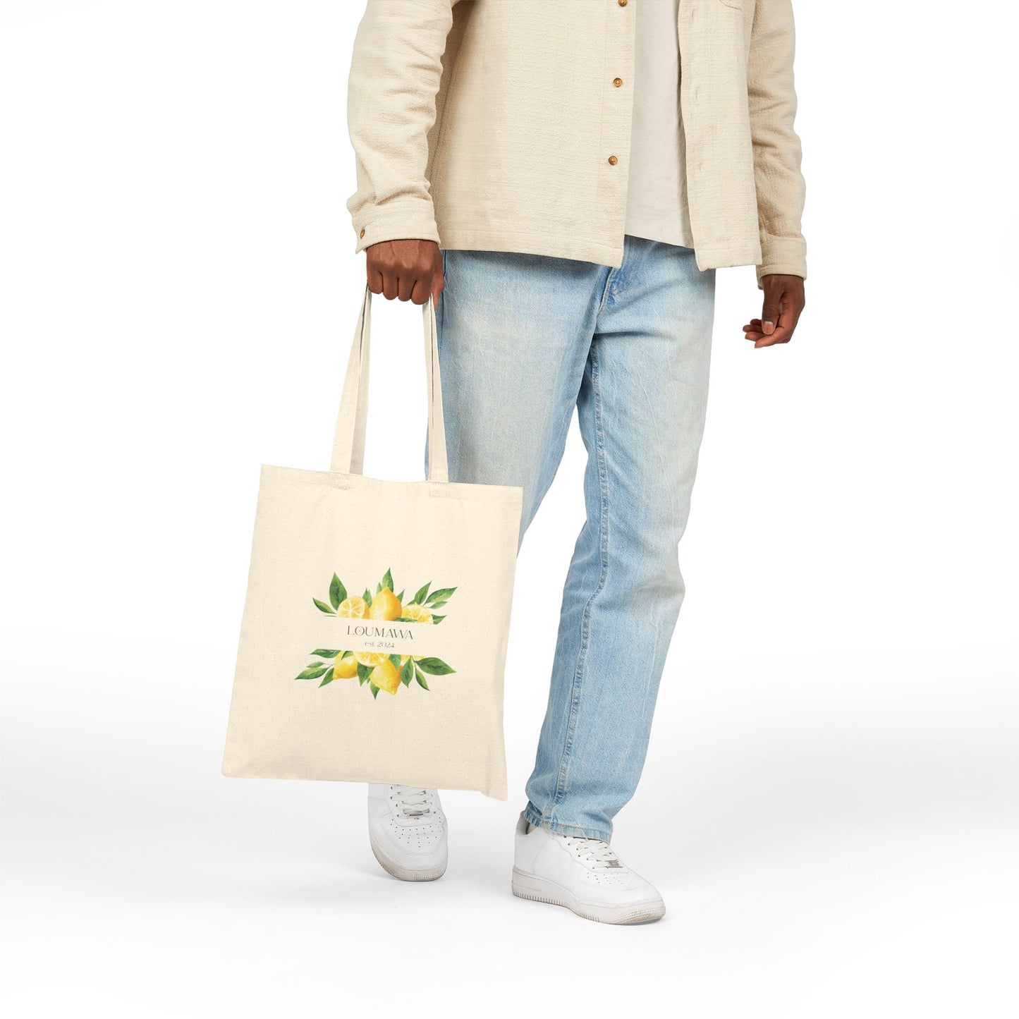 Lemon Blossom Tote Bag